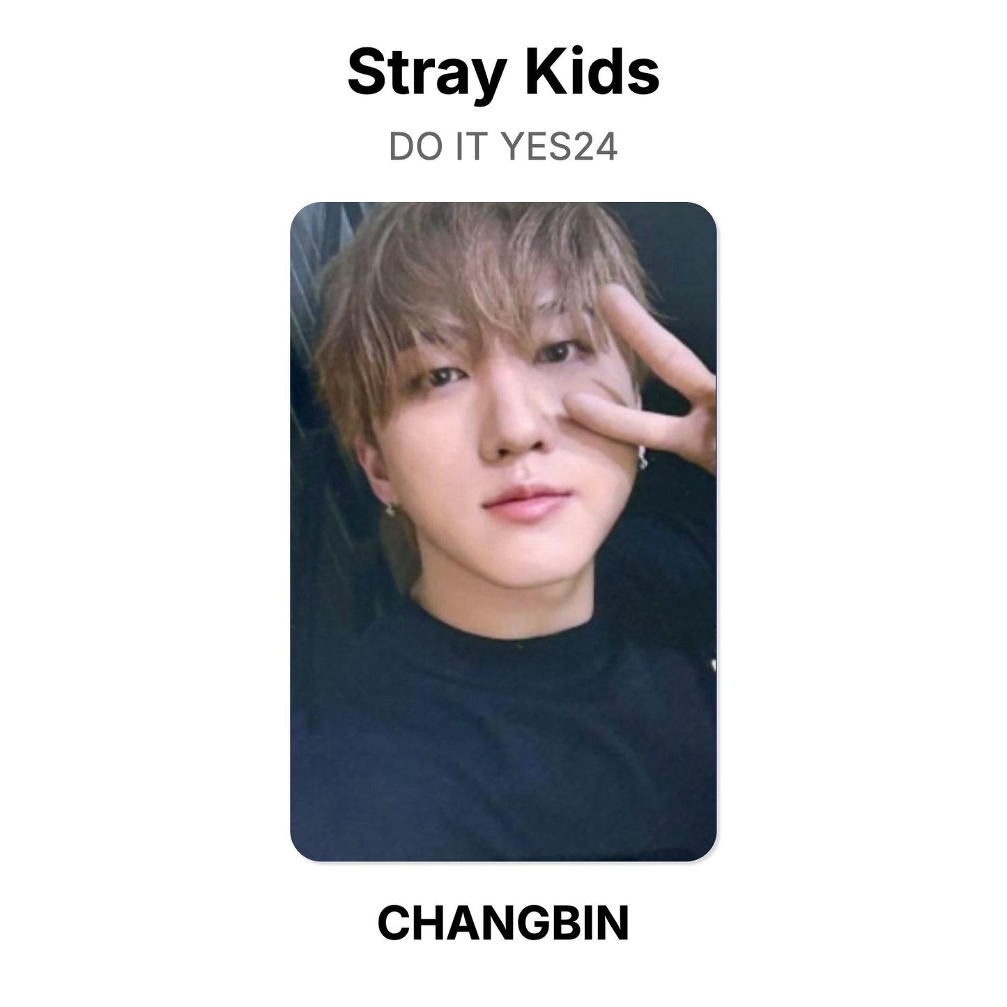 Stray Kids DO IT YES24 Official Photocard