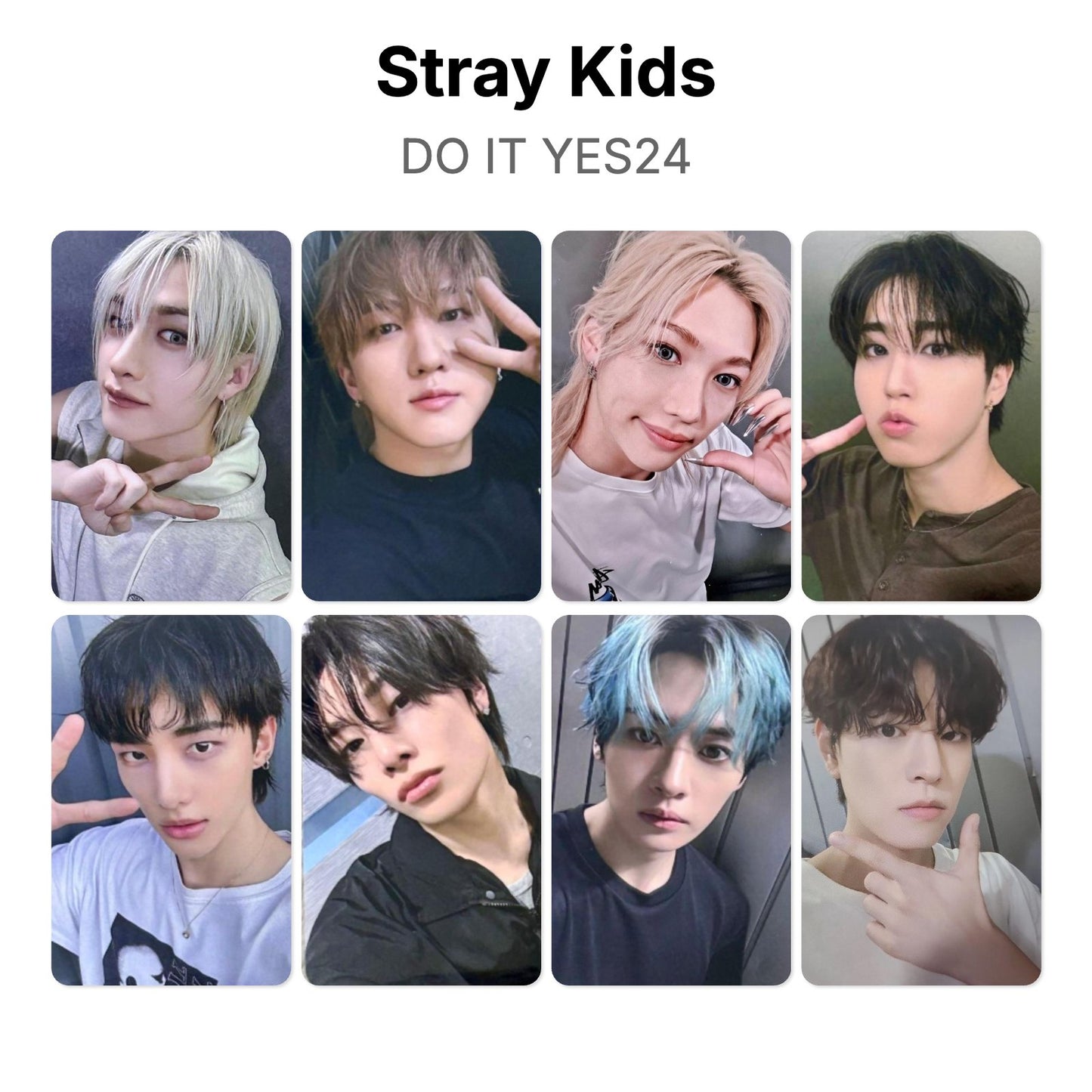 Stray Kids DO IT YES24 Official Photocard