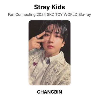 Stray Kids Fan Connecting 2024 SKZ TOY WORLD Blu-ray Official Photocard