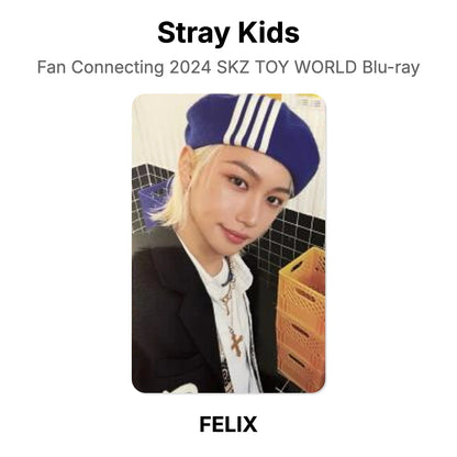 Stray Kids Fan Connecting 2024 SKZ TOY WORLD Blu-ray Official Photocard
