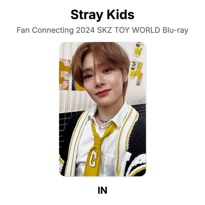 Stray Kids Fan Connecting 2024 SKZ TOY WORLD Blu-ray Official Photocard
