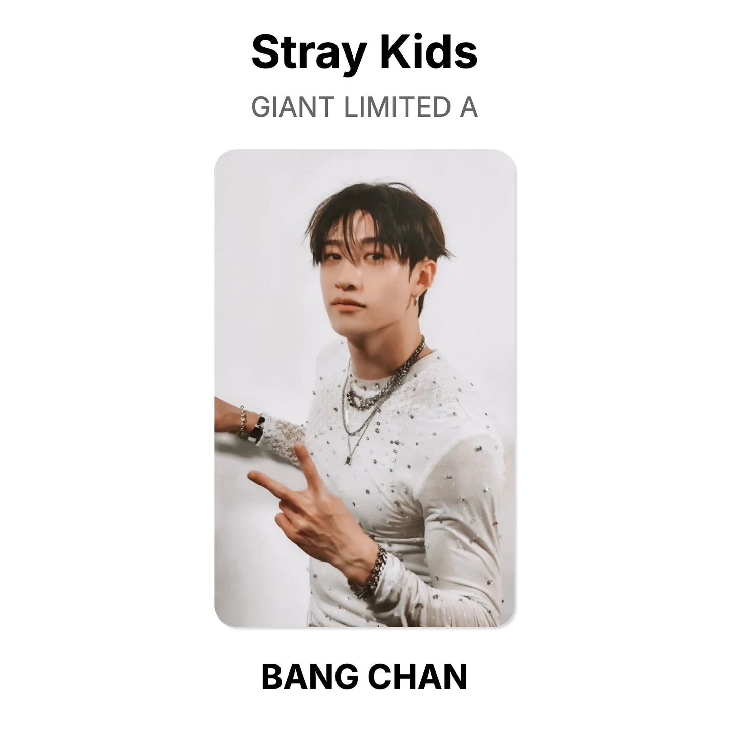 Stray Kids GIANT LIMITED A photocard oficial