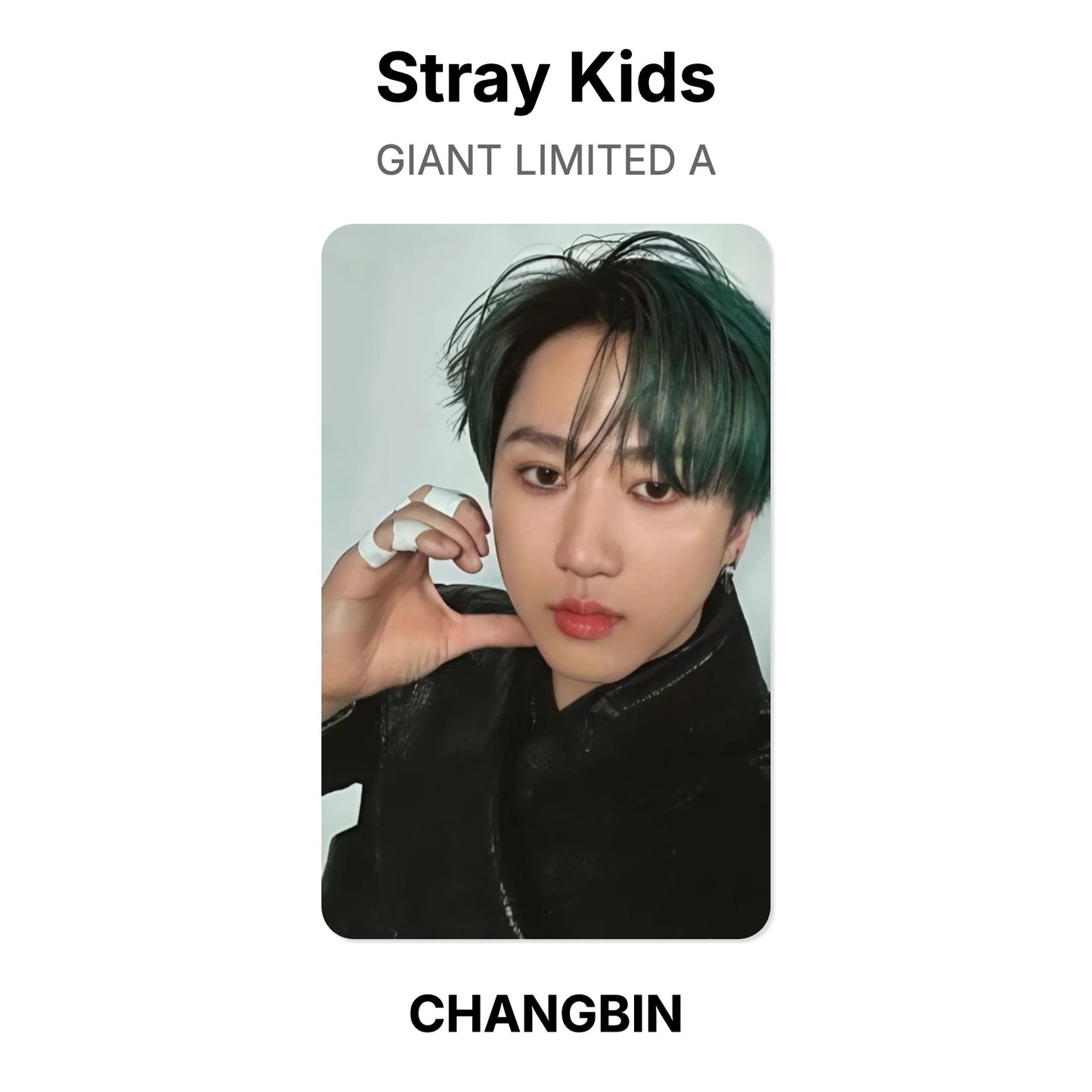 Stray Kids GIANT LIMITED A photocard oficial