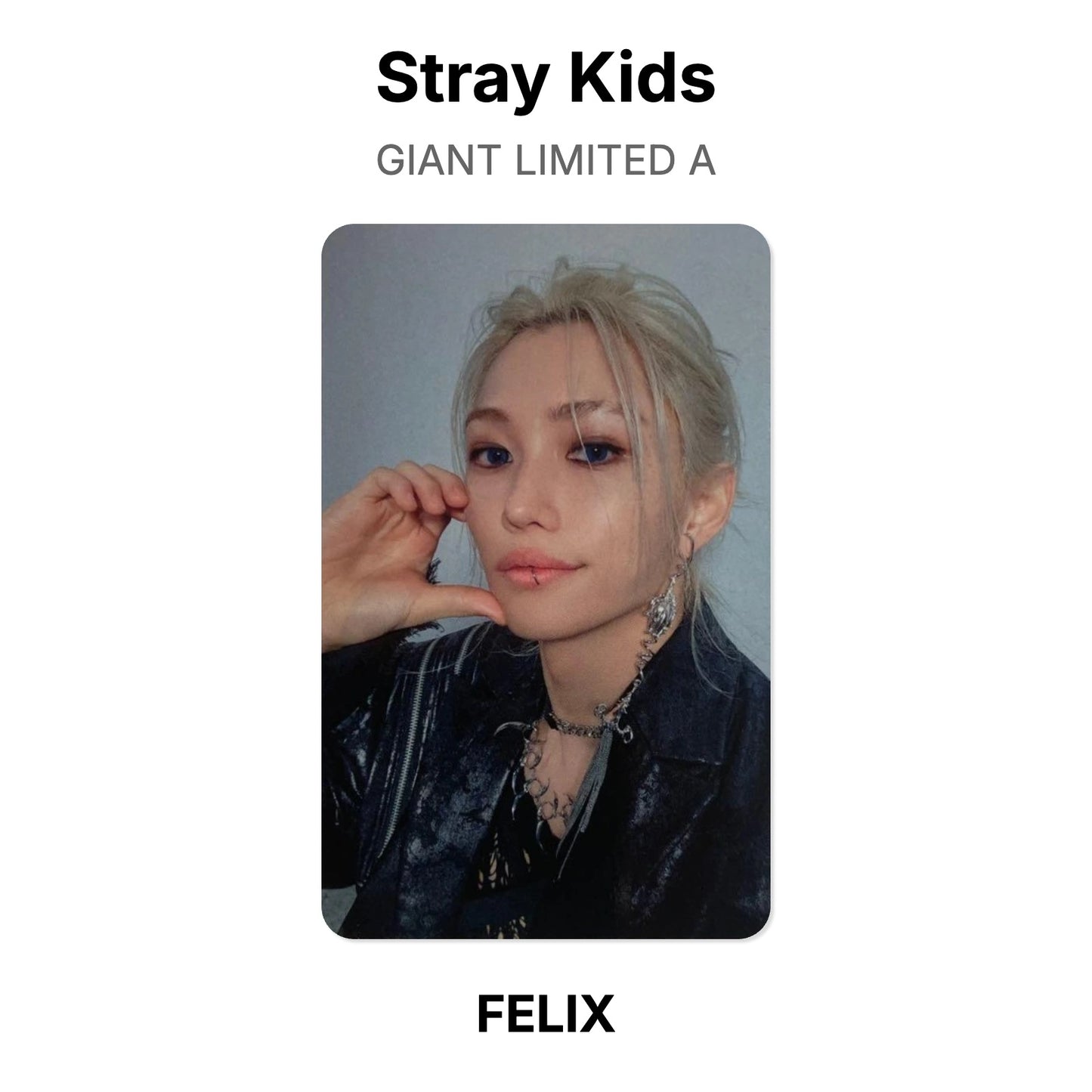Stray Kids GIANT LIMITED A photocard oficial