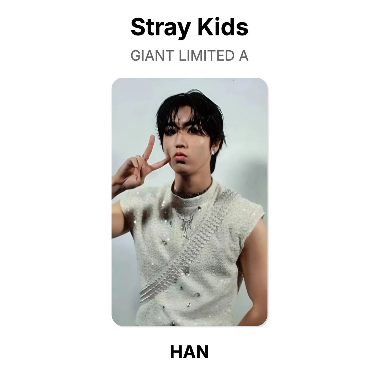 Stray Kids GIANT LIMITED A photocard oficial