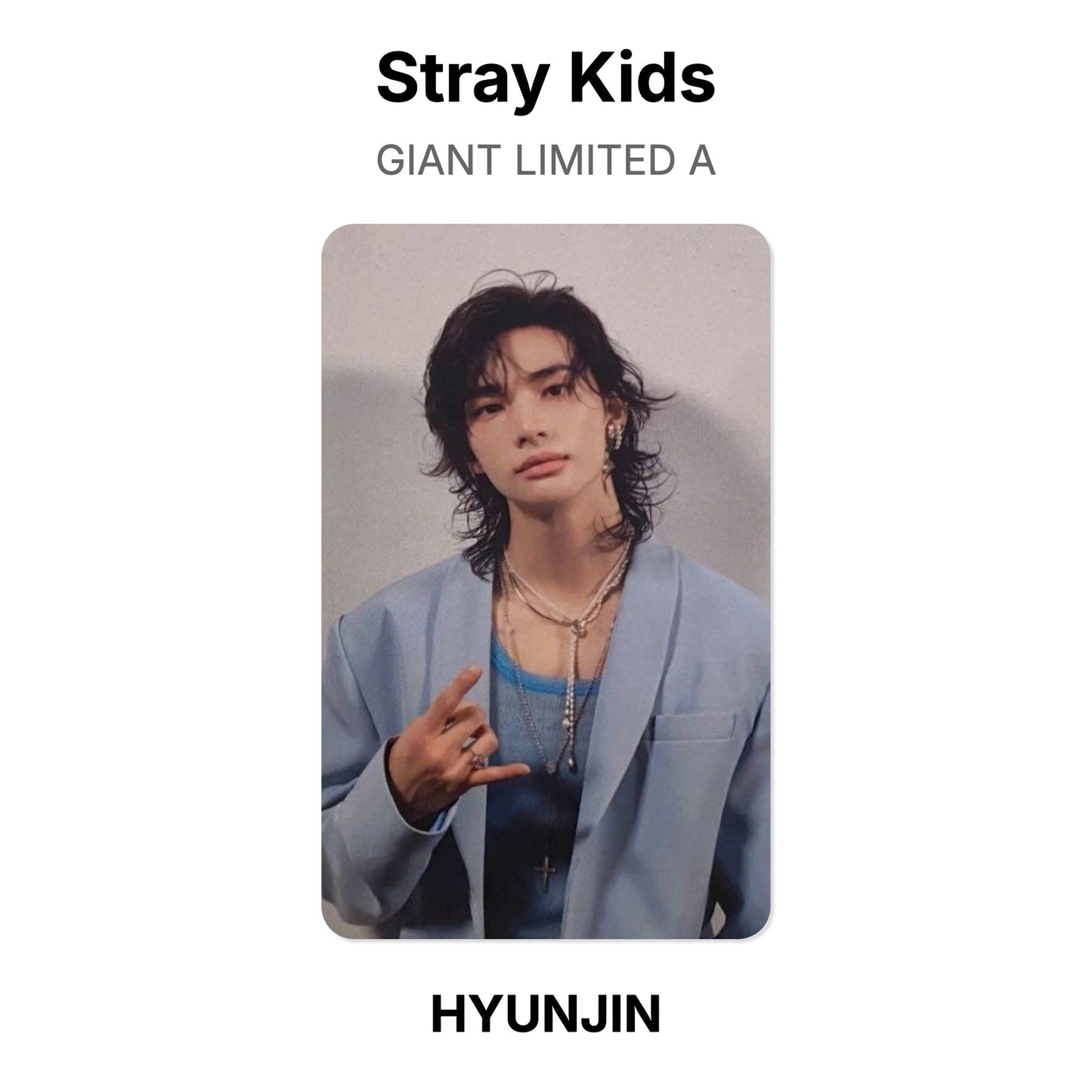 Stray Kids GIANT LIMITED A photocard oficial