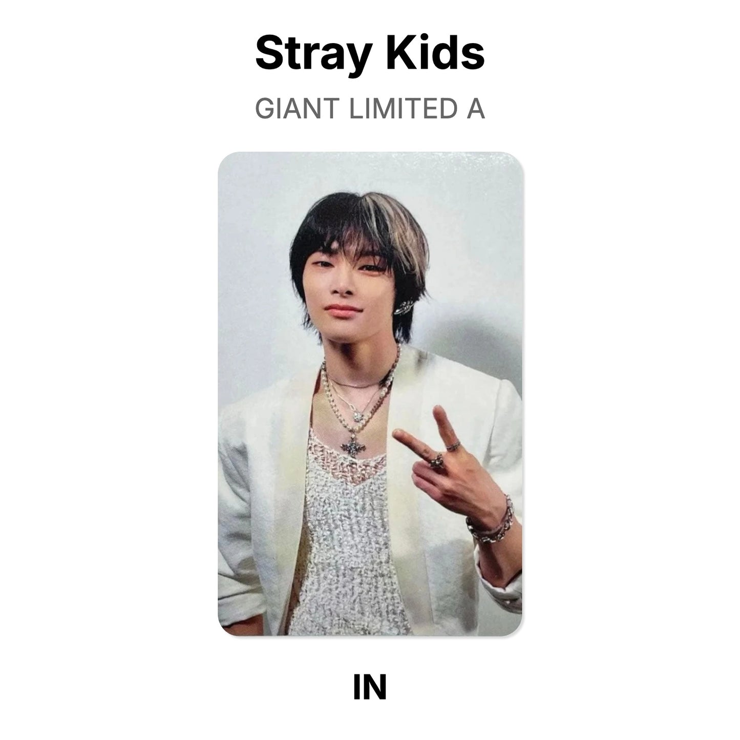 Stray Kids GIANT LIMITED A photocard oficial