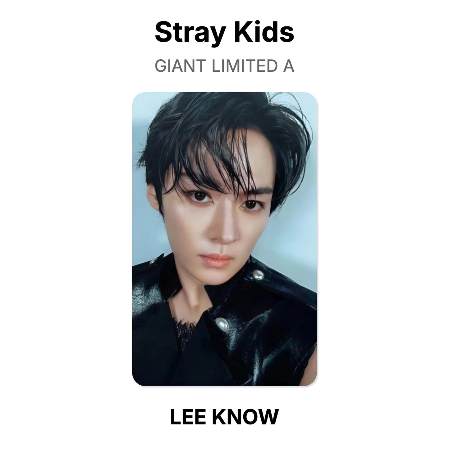 Stray Kids GIANT LIMITED A photocard oficial