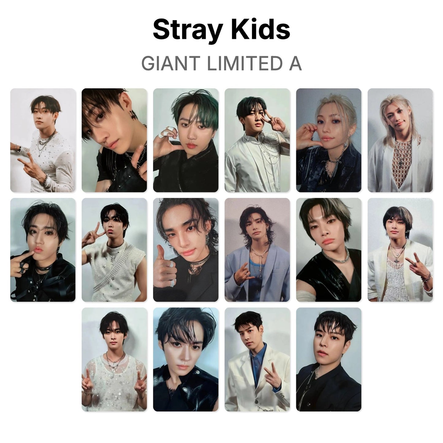 Stray Kids GIANT LIMITED A photocard oficial