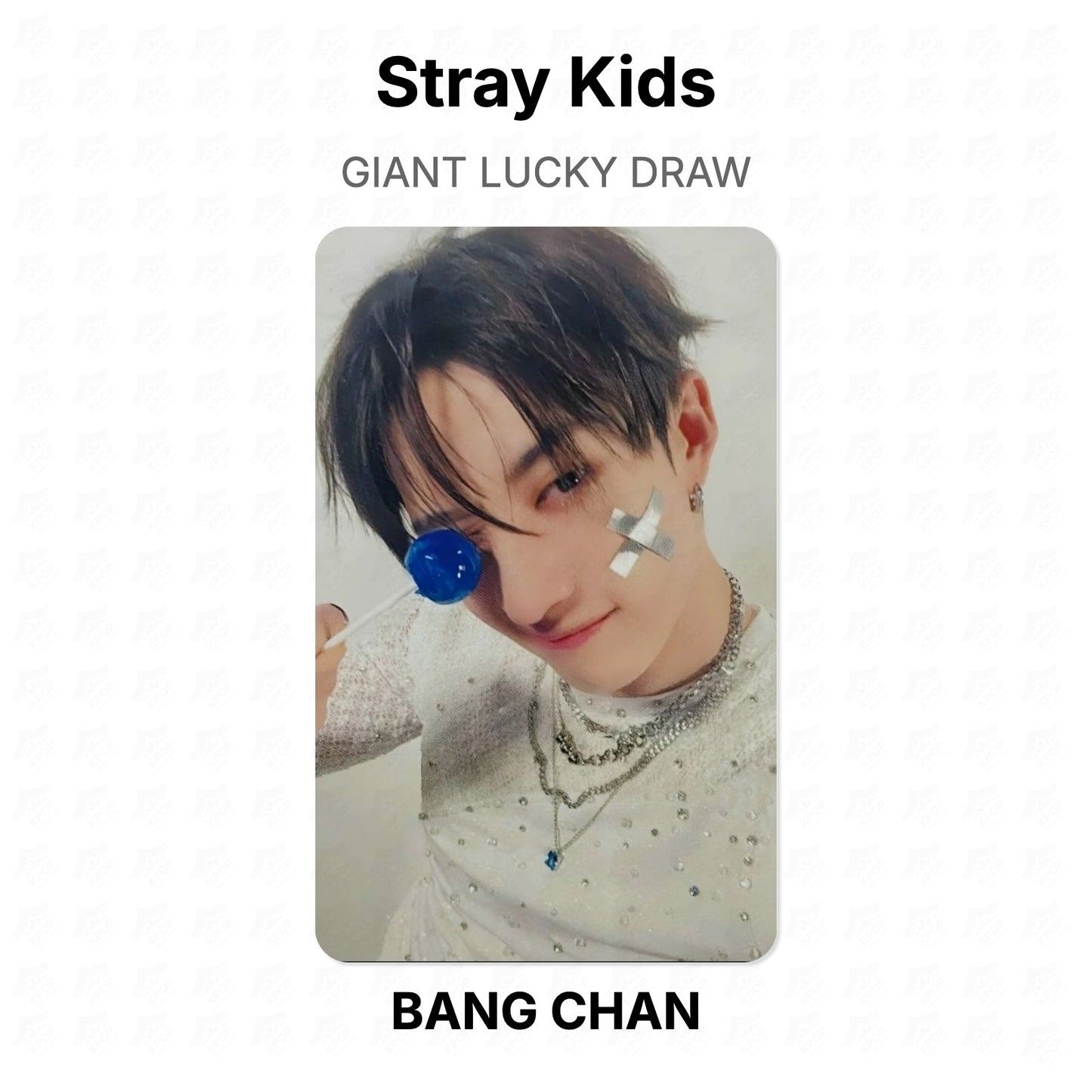 Stray Kids GIANT LUCKY DRAW Official Photocard