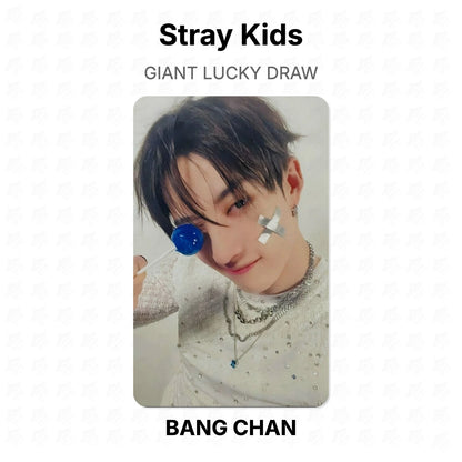 Stray Kids GIANT LUCKY DRAW Official Photocard