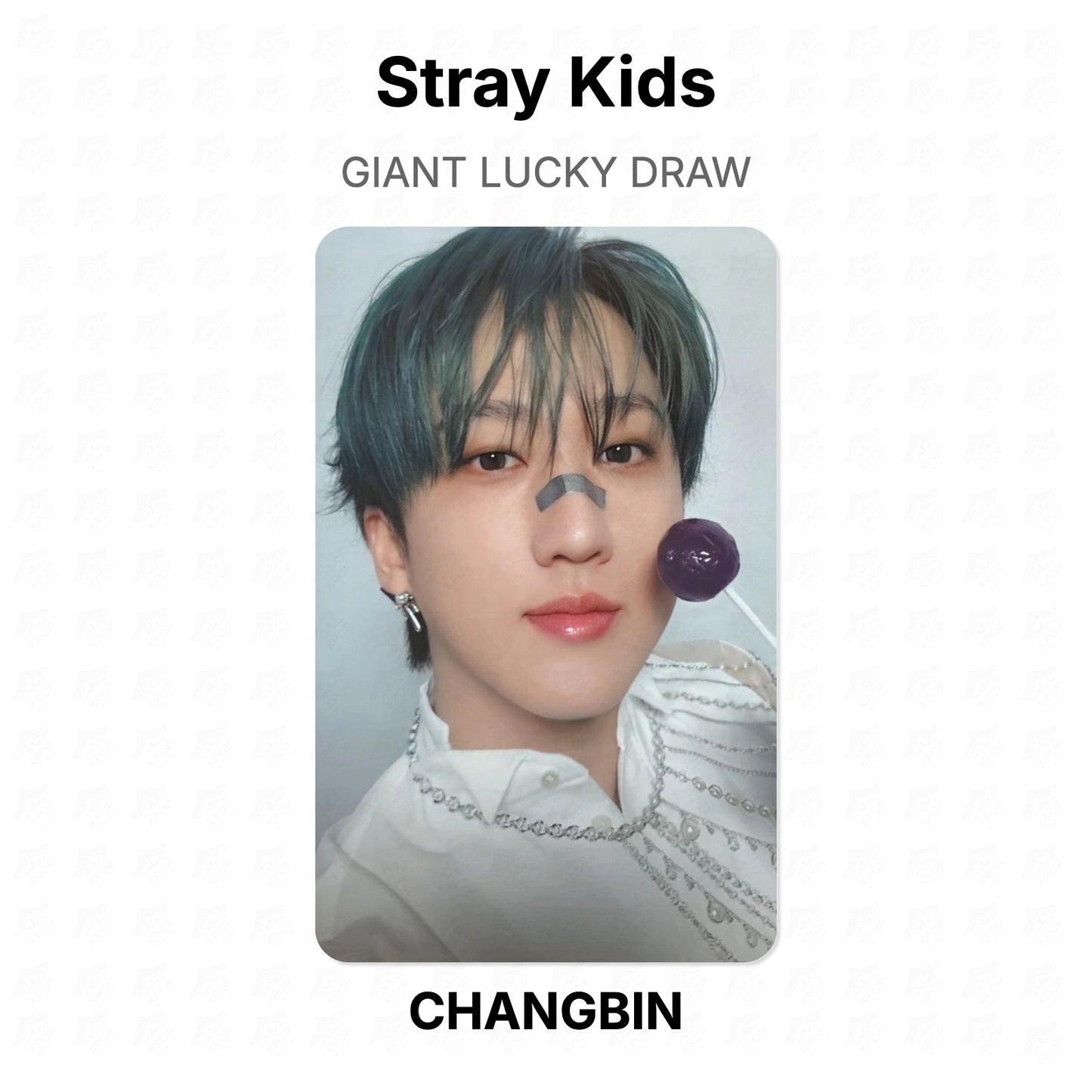 Stray Kids GIANT LUCKY DRAW Official Photocard