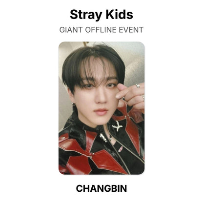 Stray Kids GIANT OFFLINE EVENT Official Photocard