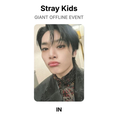 Stray Kids GIANT OFFLINE EVENT Official Photocard