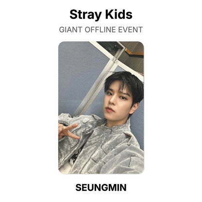 Stray Kids GIANT OFFLINE EVENT Official Photocard