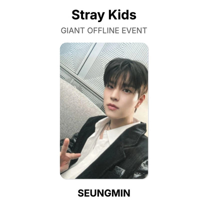 Stray Kids GIANT OFFLINE EVENT Official Photocard