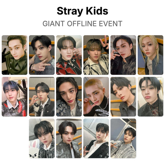 Stray Kids GIANT OFFLINE EVENT Official Photocard