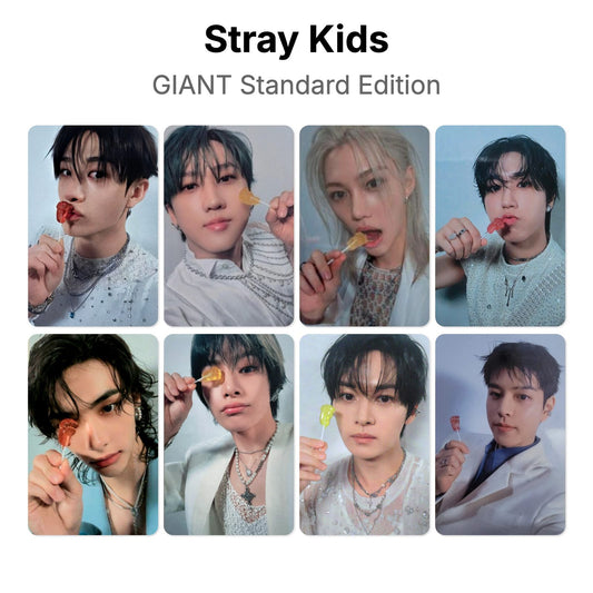 Stray Kids GIANT Standard Edition photocard oficial