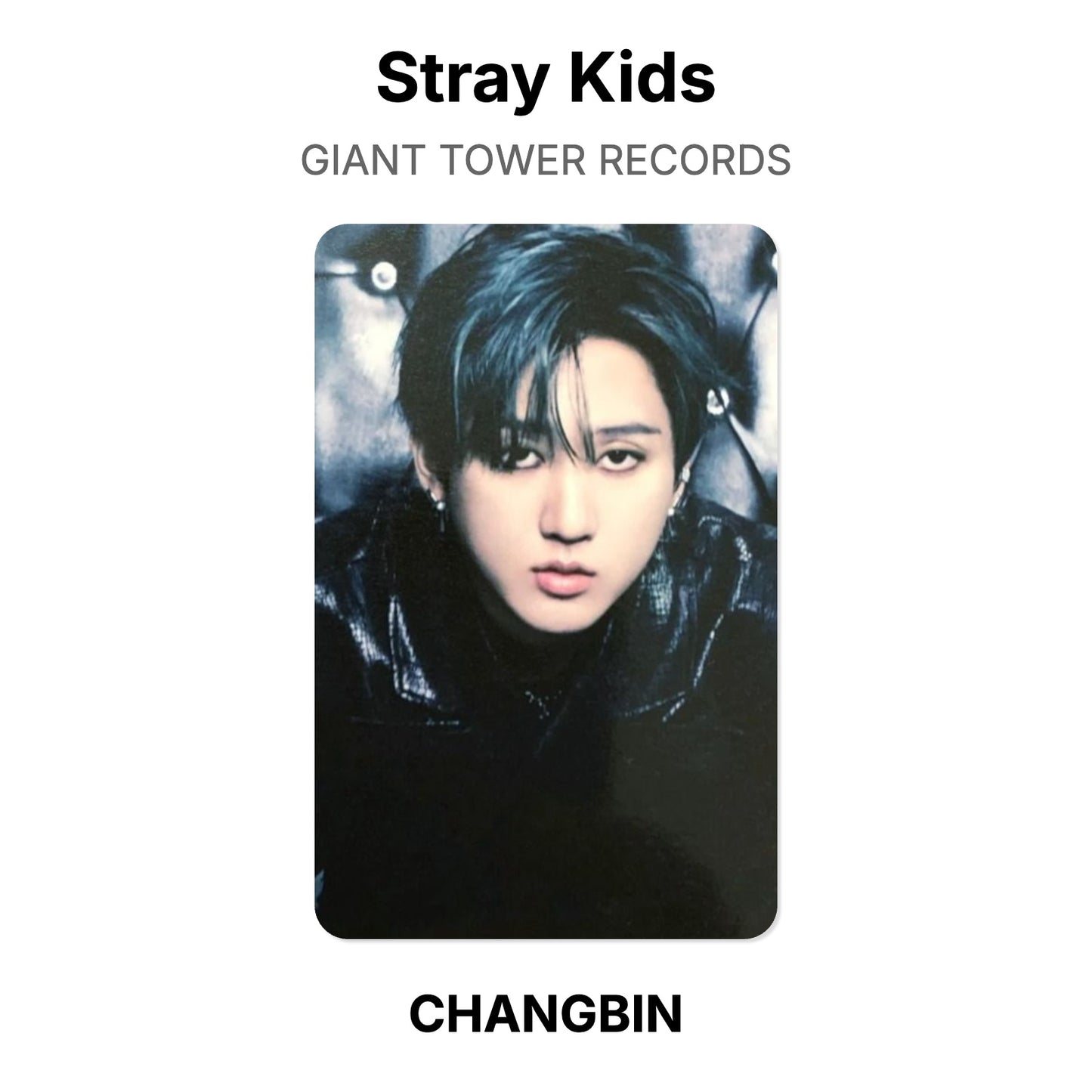 Stray Kids GIANT TOWER RECORDS Offizielle Photocard