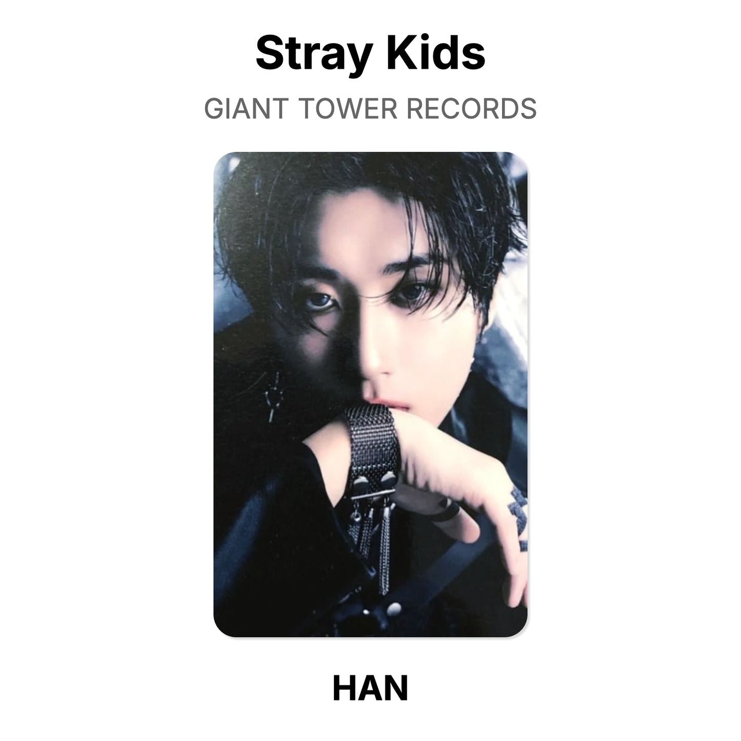 Stray Kids GIANT TOWER RECORDS Offizielle Photocard