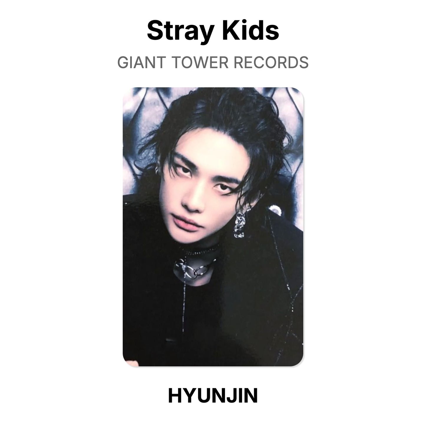 Stray Kids GIANT TOWER RECORDS Offizielle Photocard