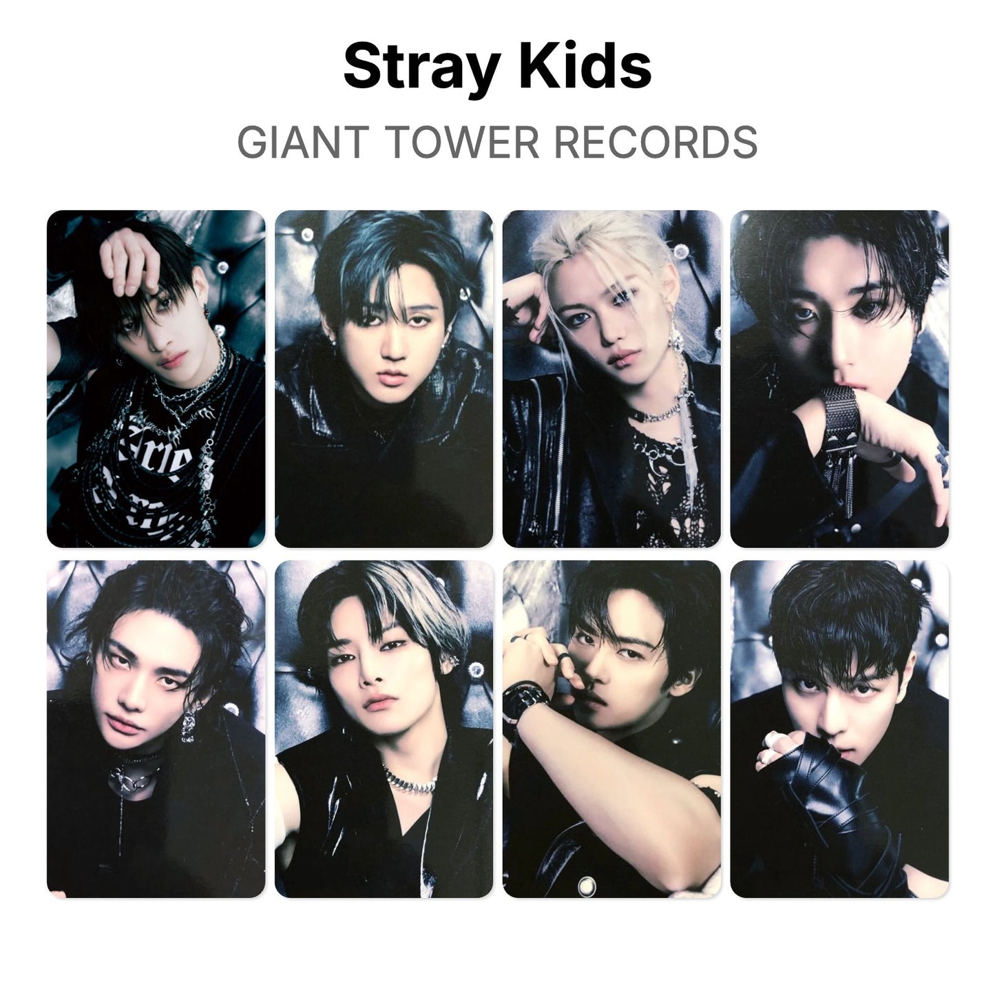 Stray Kids GIANT TOWER RECORDS Offizielle Photocard