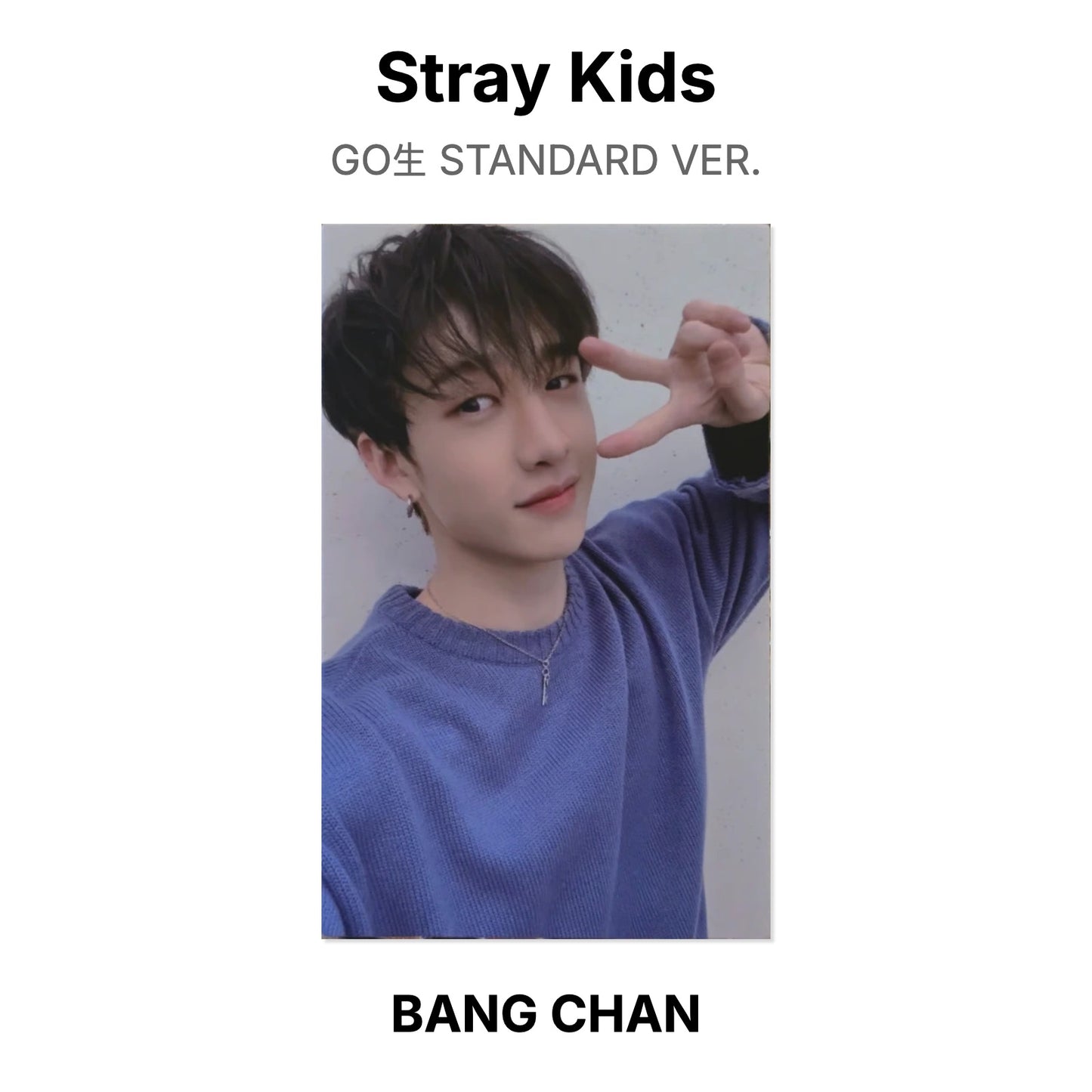 Stray Kids GO生 STANDARD VER. photocard ufficiale