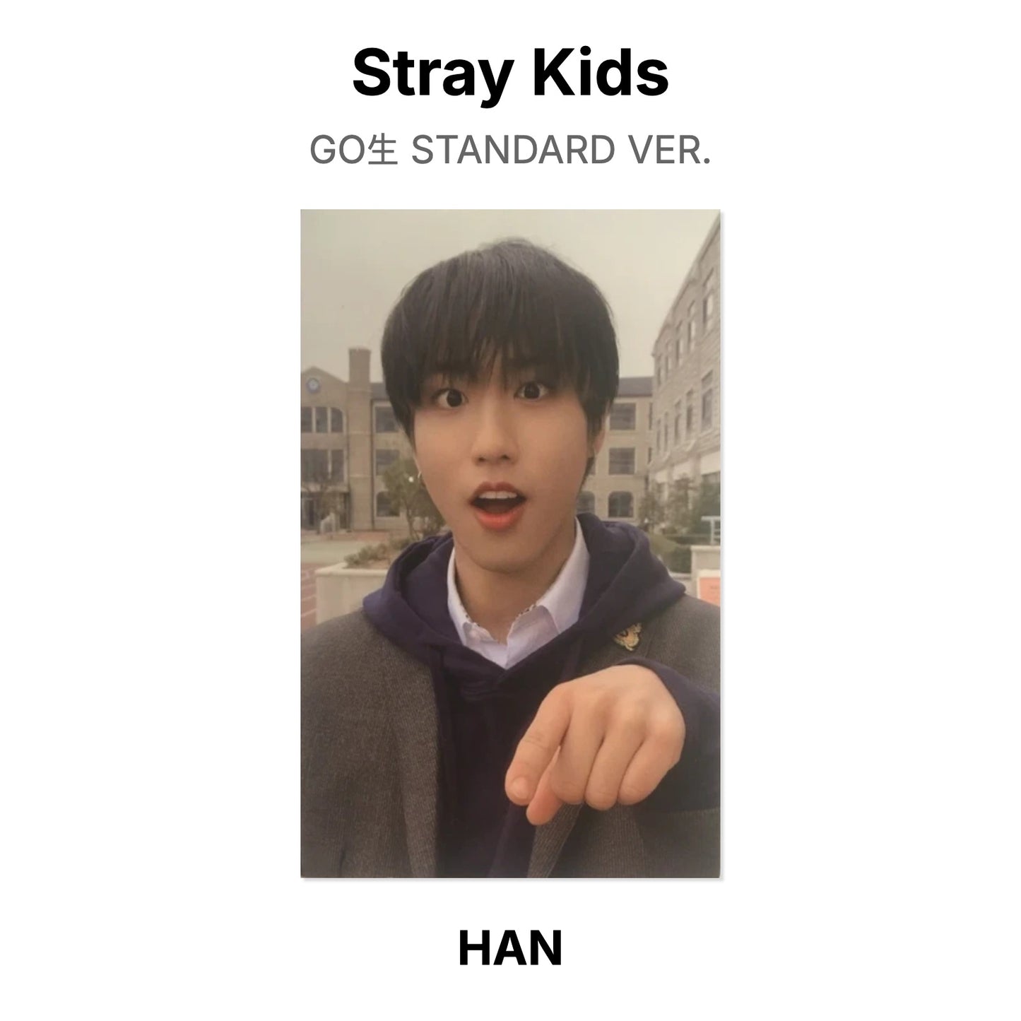 Stray Kids GO生 STANDARD VER. photocard ufficiale