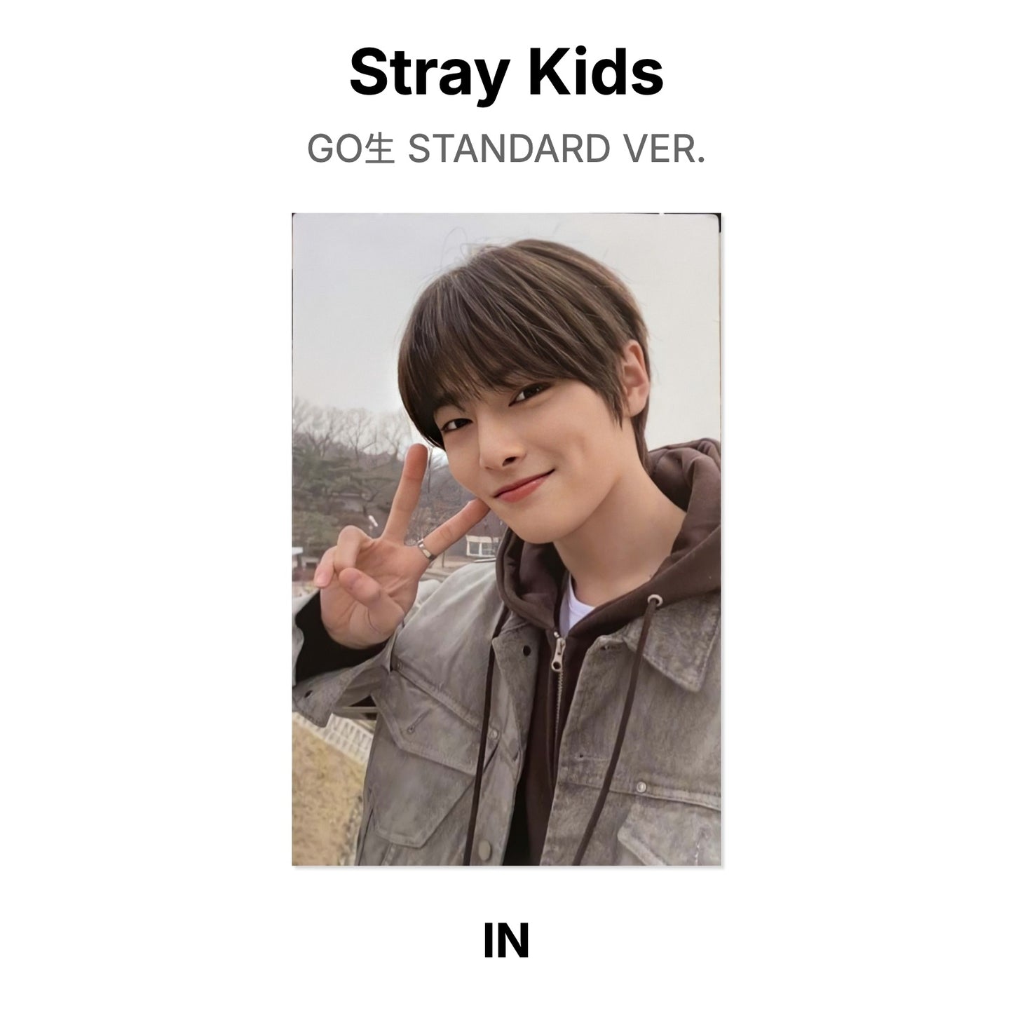 Stray Kids GO生 STANDARD VER. photocard ufficiale