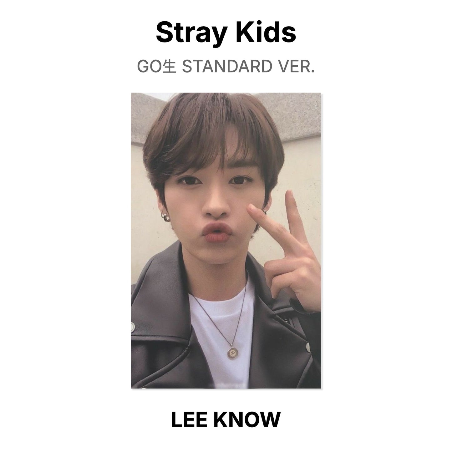 Stray Kids GO生 STANDARD VER. photocard ufficiale