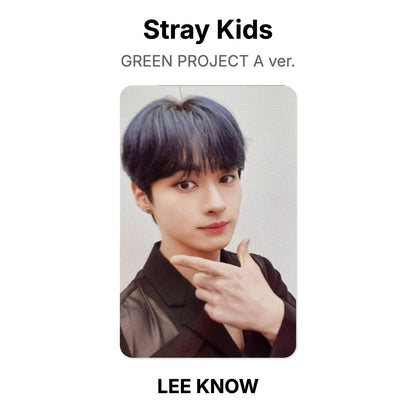 Stray Kids GREEN PROJECT A ver. Official Photocard