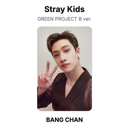 Stray Kids GREEN PROJECT B ver. Official Photocard