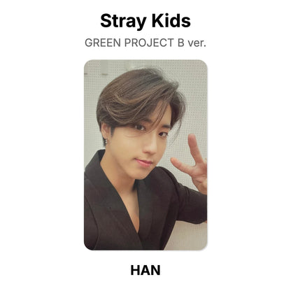 Stray Kids GREEN PROJECT B ver. Official Photocard