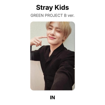 Stray Kids GREEN PROJECT B ver. Official Photocard