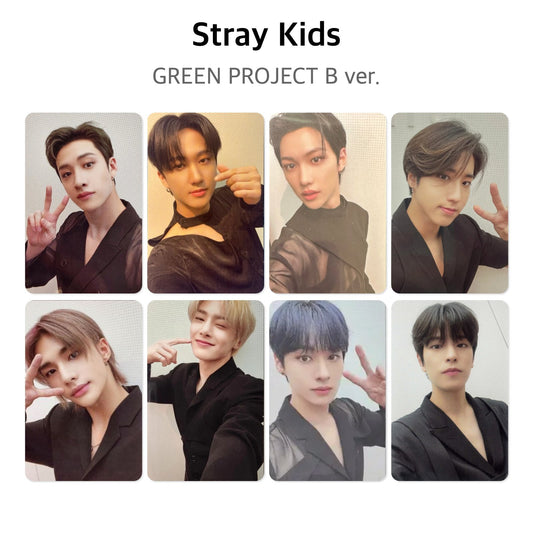 Stray Kids GREEN PROJECT B ver. Official Photocard