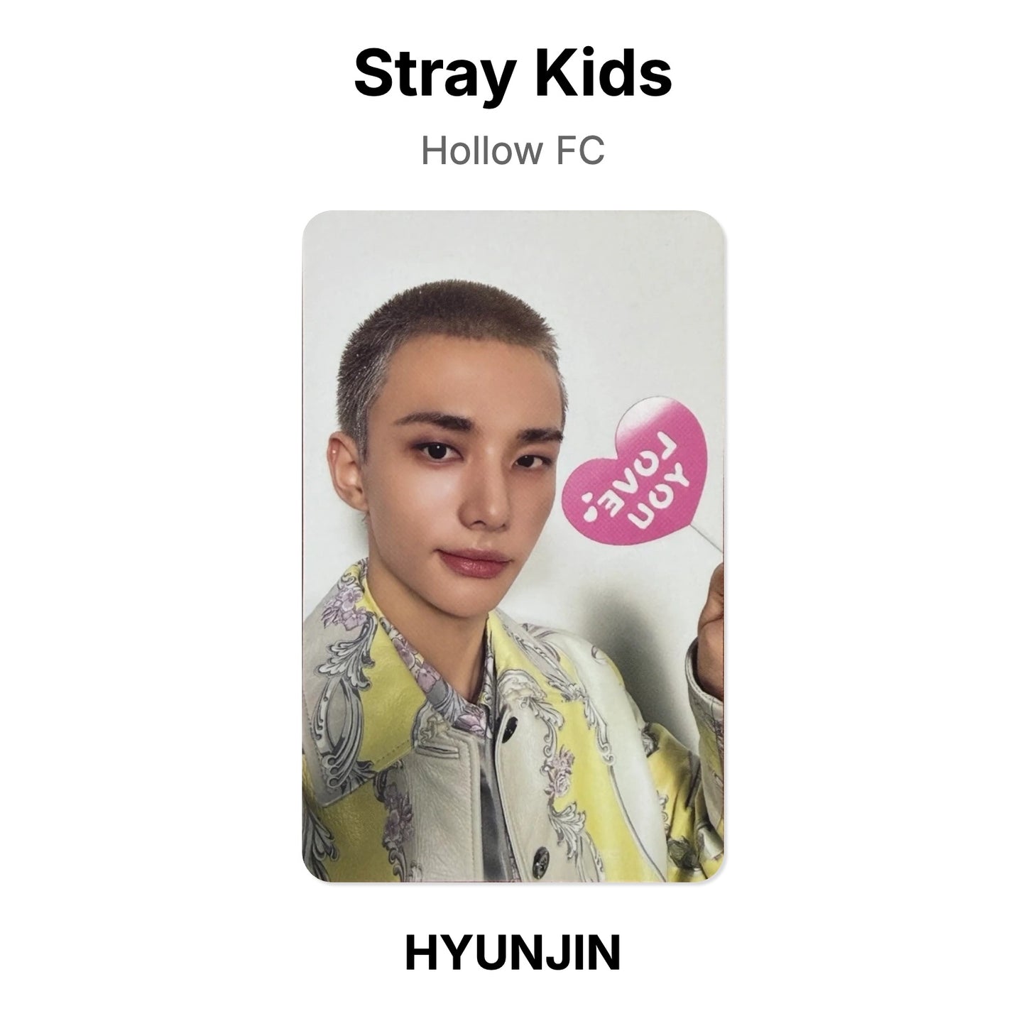 Stray Kids Hollow FC โฟโต้การ์ดของแท้