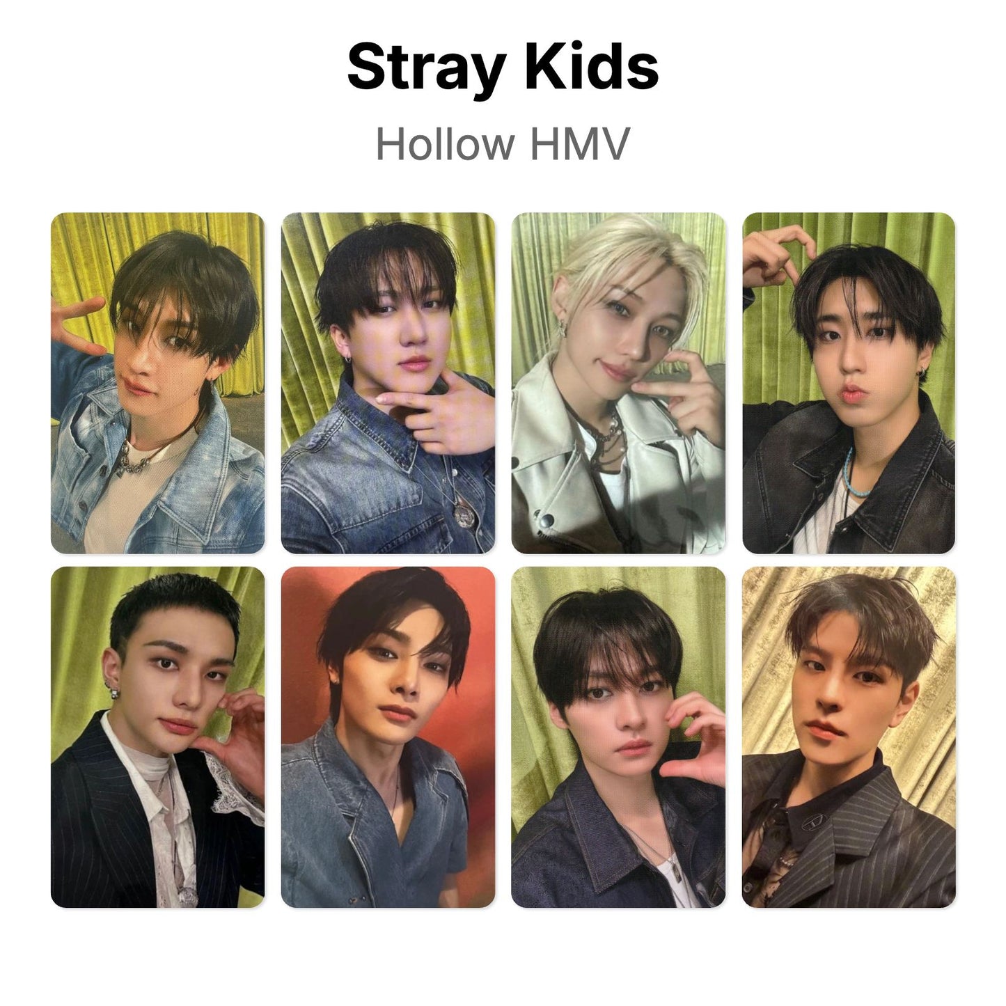 Stray Kids Hollow HMV Official Photocard