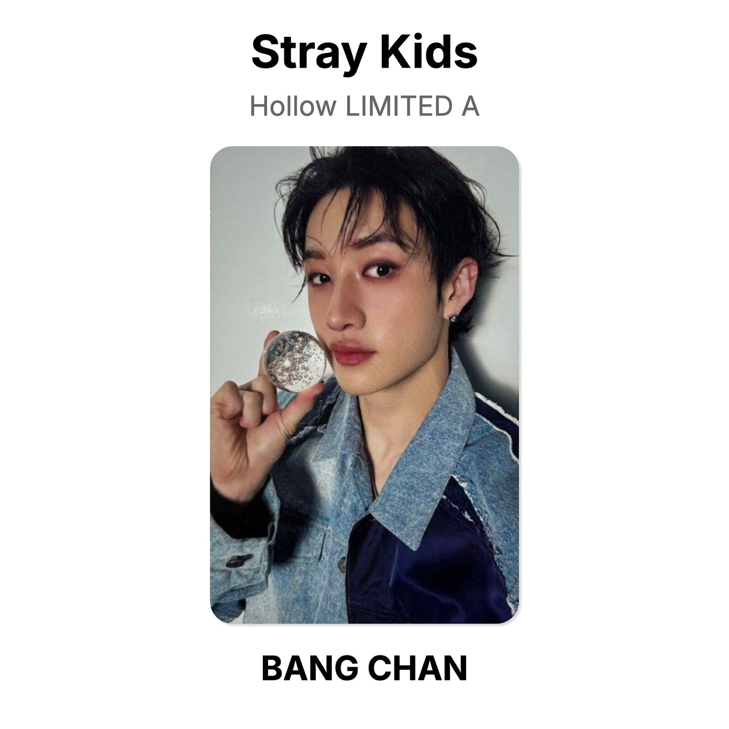 Stray Kids Hollow LIMITED A Official Photocard