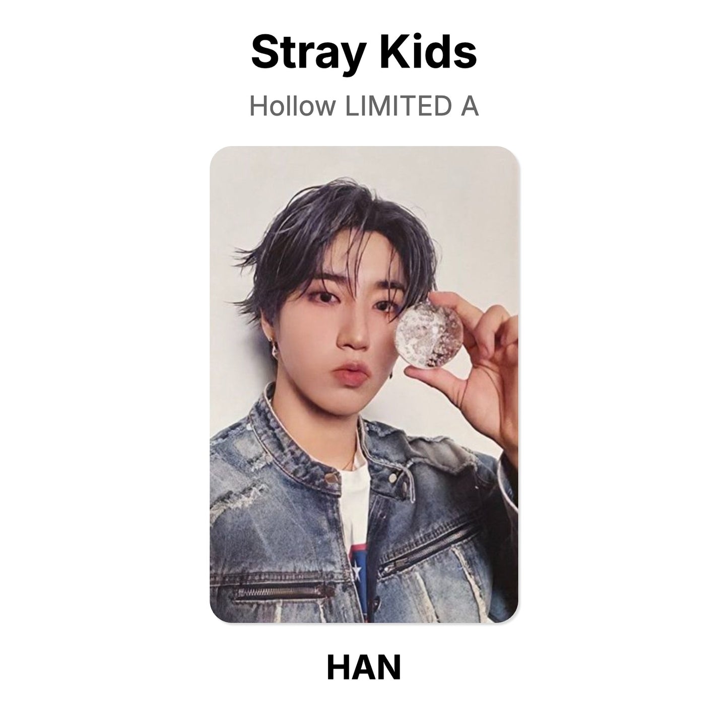 Stray Kids Hollow LIMITED A Official Photocard