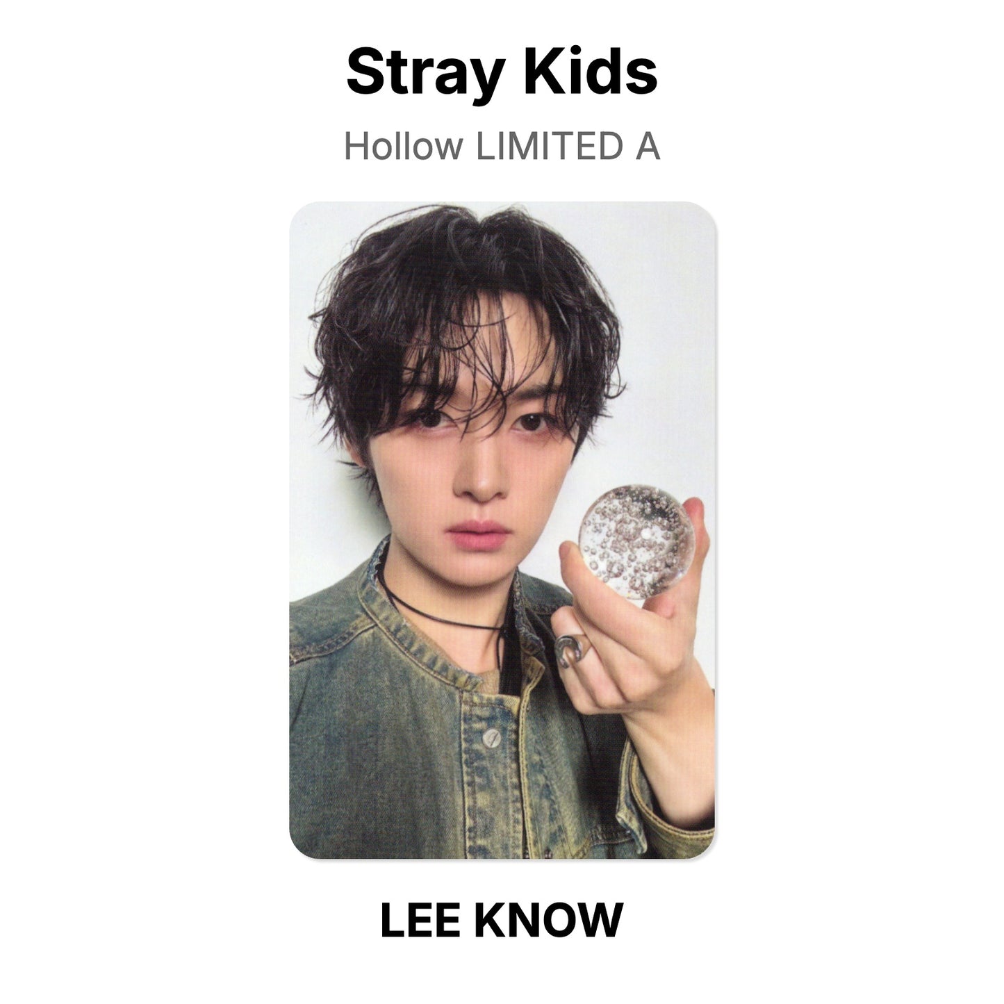 Stray Kids Hollow LIMITED A Official Photocard
