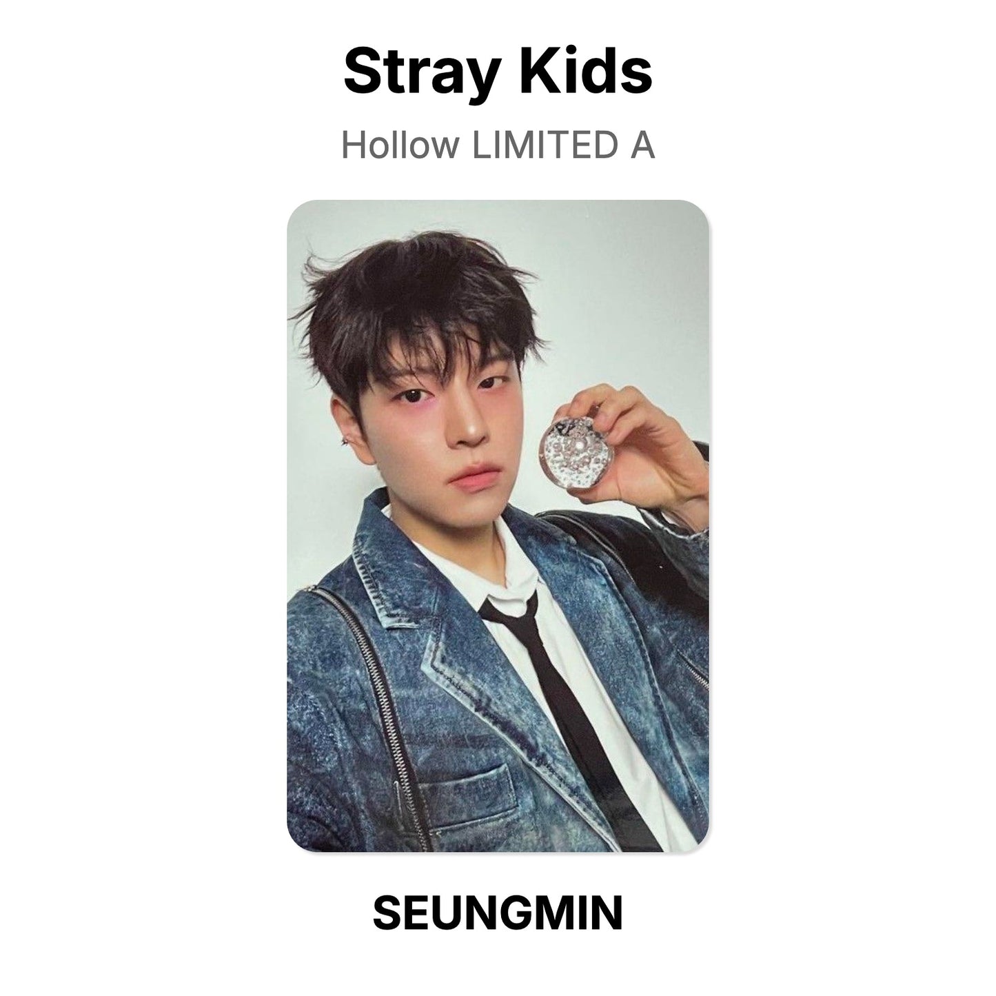 Stray Kids Hollow LIMITED A Official Photocard