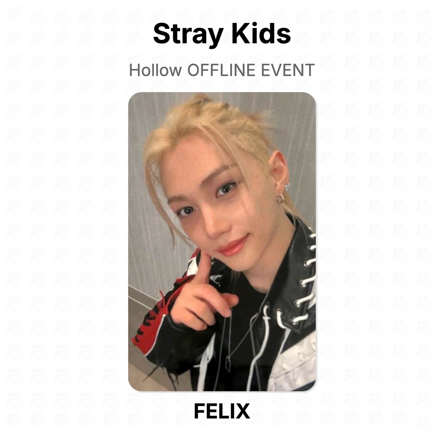 Stray Kids Hollow OFFLINE EVENT Official Photocard