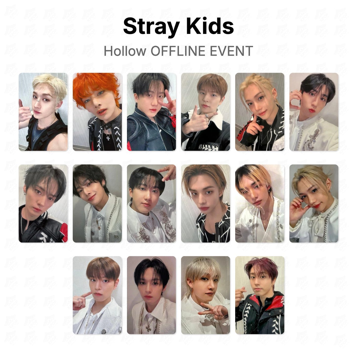 Stray Kids Hollow OFFLINE EVENT Official Photocard