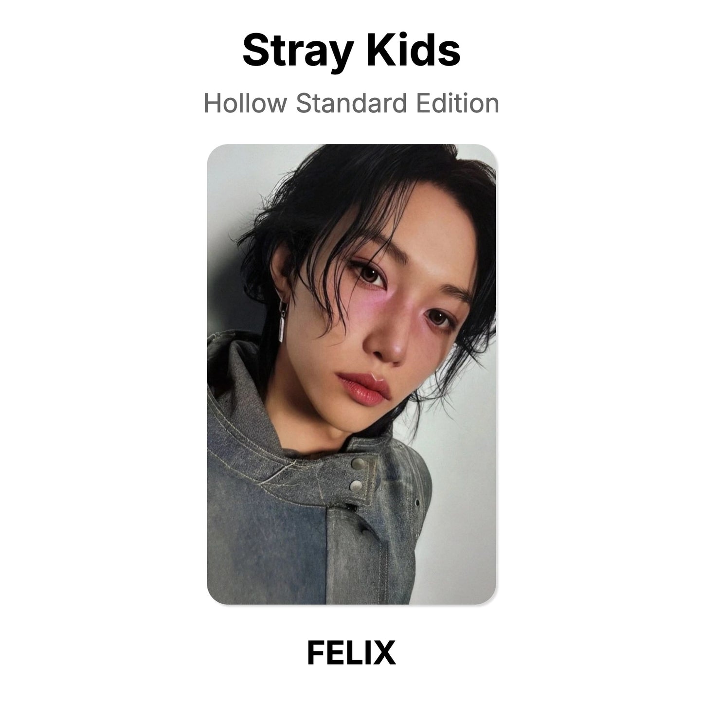 Stray Kids Hollow Standard Edition photocard officielle