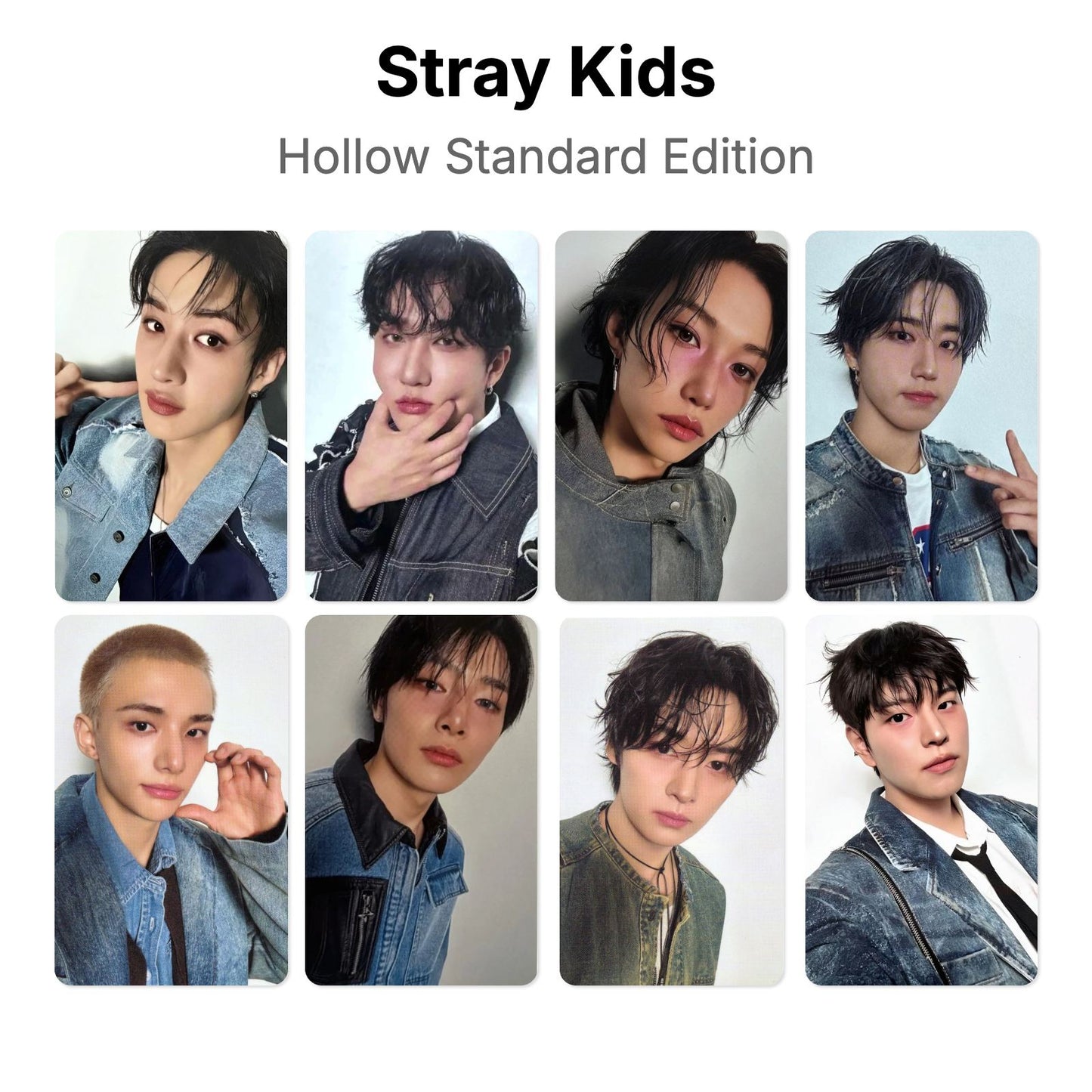 Stray Kids Hollow Standard Edition photocard officielle