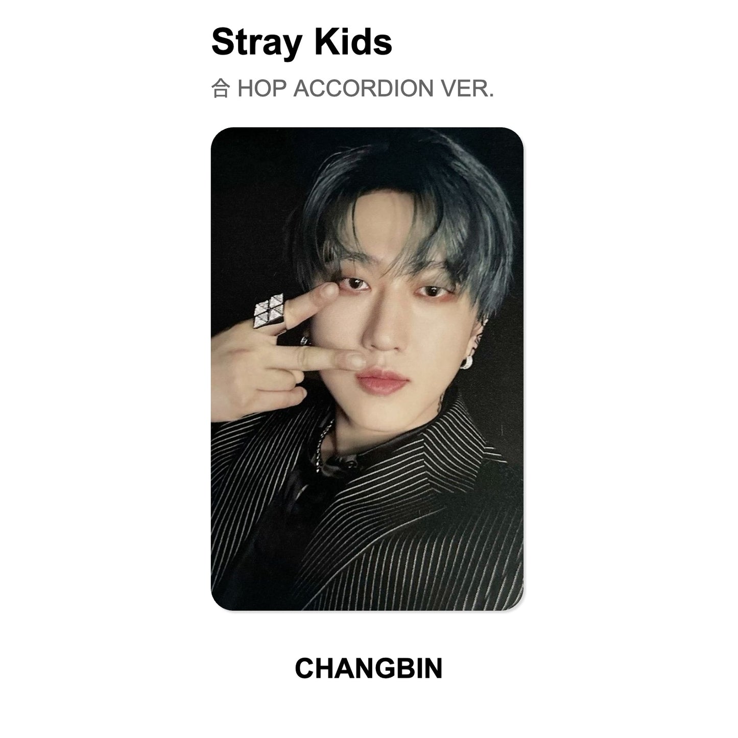 Stray Kids 合 HOP ACCORDION VER. Offizielle Photocard