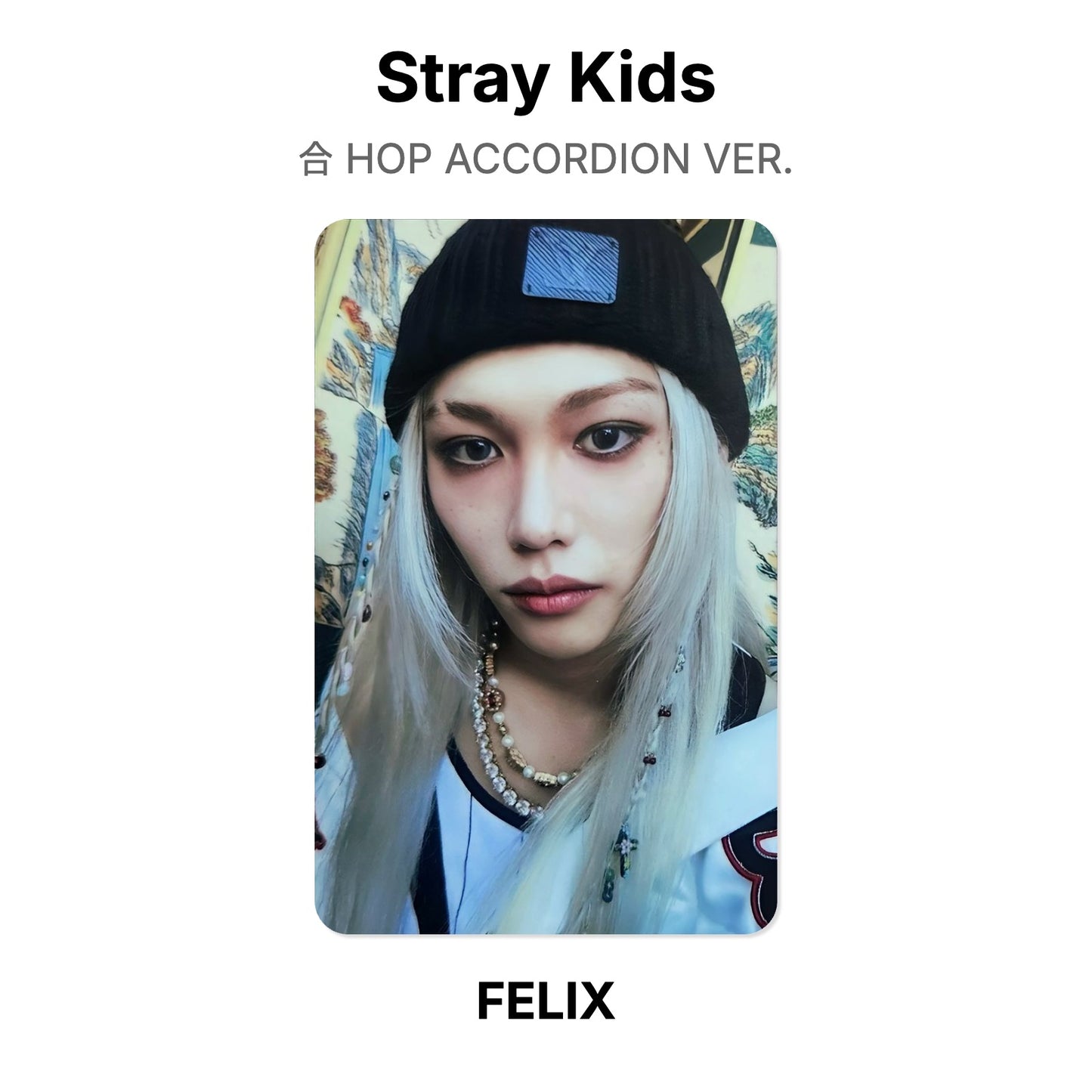 Stray Kids 合 HOP ACCORDION VER. Offizielle Photocard