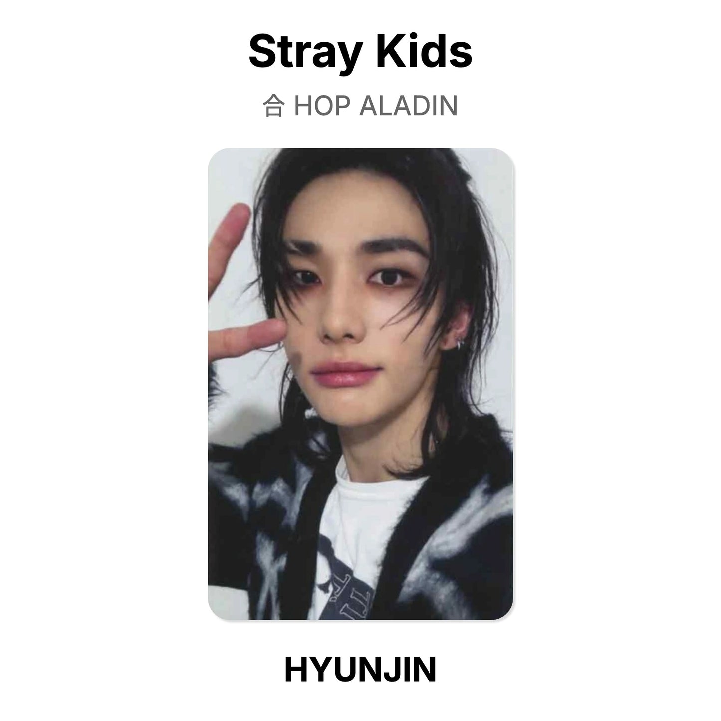 Stray Kids 合 HOP ALADIN photocard chính hãng