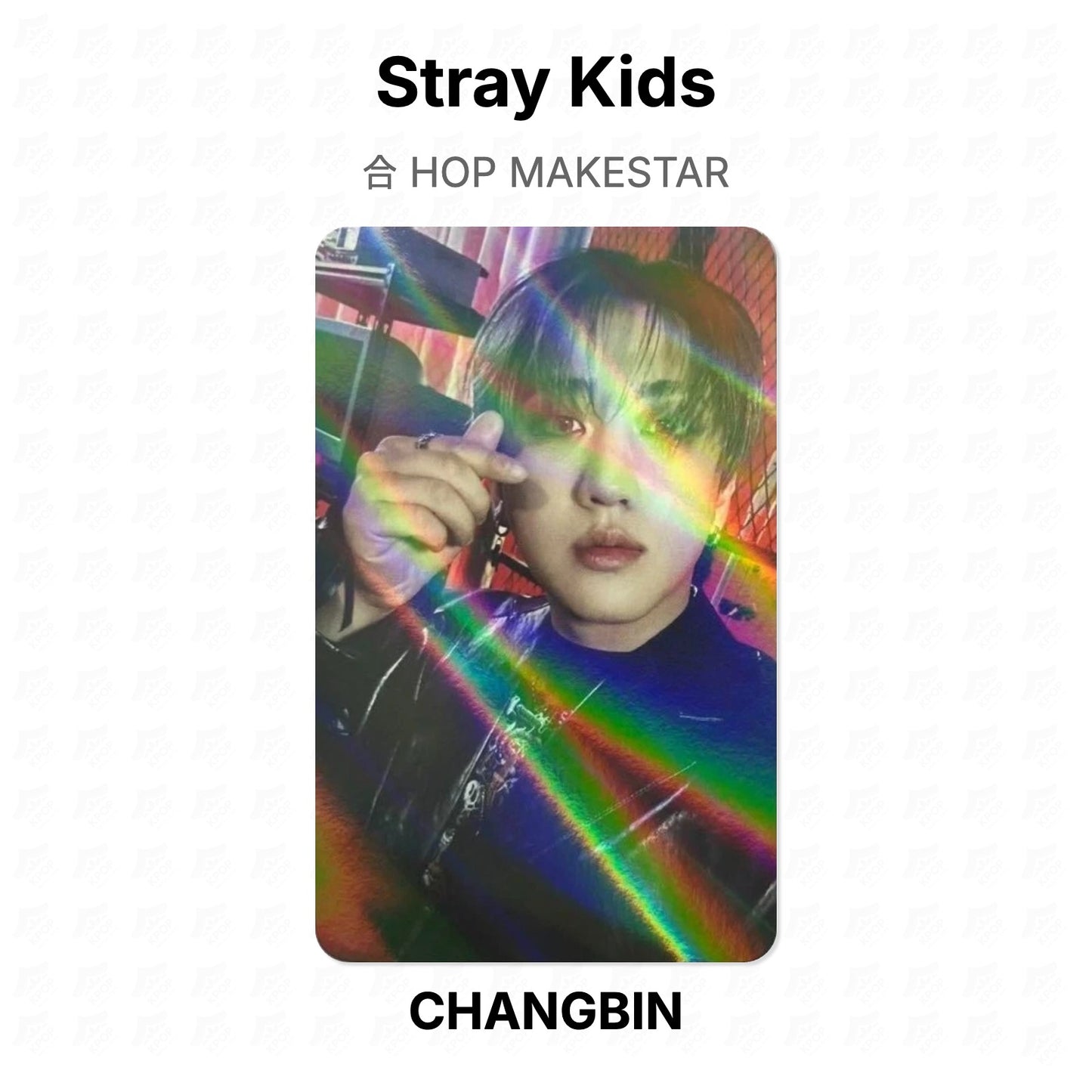 Stray Kids 合 HOP MAKESTAR Official Photocard