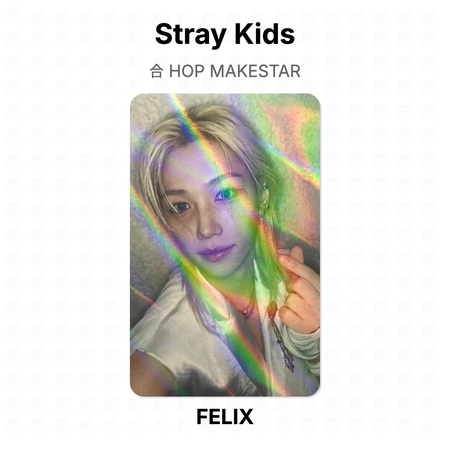 Stray Kids 合 HOP MAKESTAR Official Photocard